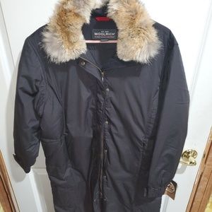 Woolrich Ambler Parka with Fur Trim
